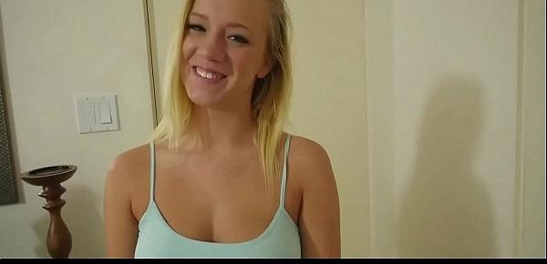  Blonde Teen Takes Pov Nailing And Creampie From Stepbrother | Bailey Brooke | Amateur |